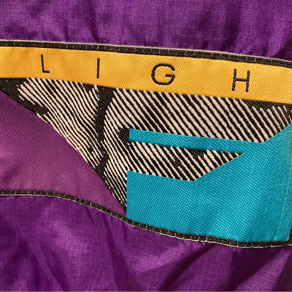 Vintage vtg Nike air flight windbreaker multicolor. - Picture 3 of 16